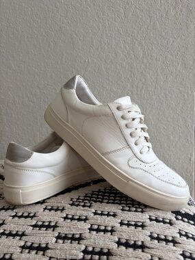 Abound White Low-Top Leather Sneakers